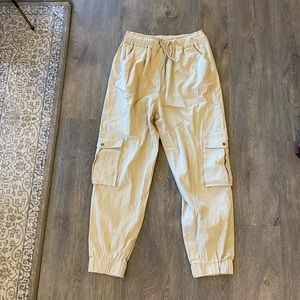 Meshki tan cargo pants